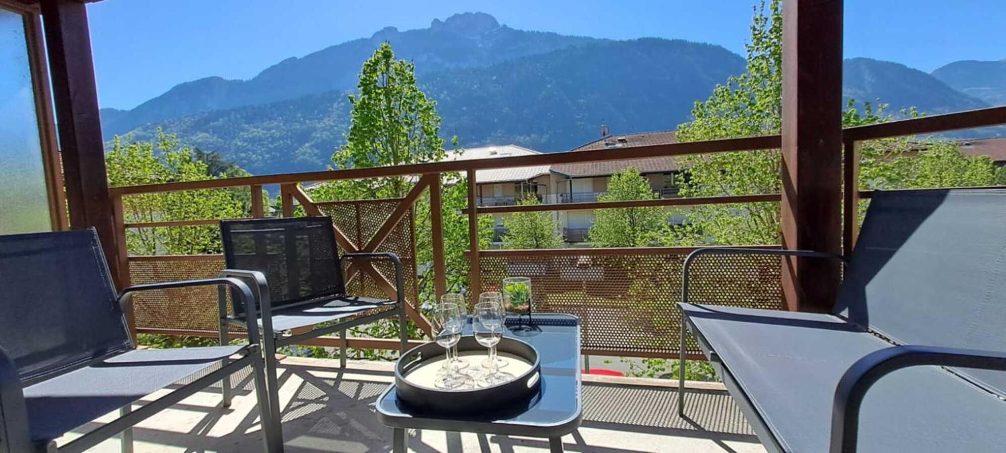 Browny Home*Vue Montagne*Proximite Grands Axes Bonneville Buitenkant foto